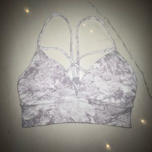lululemon tie dye sports bra